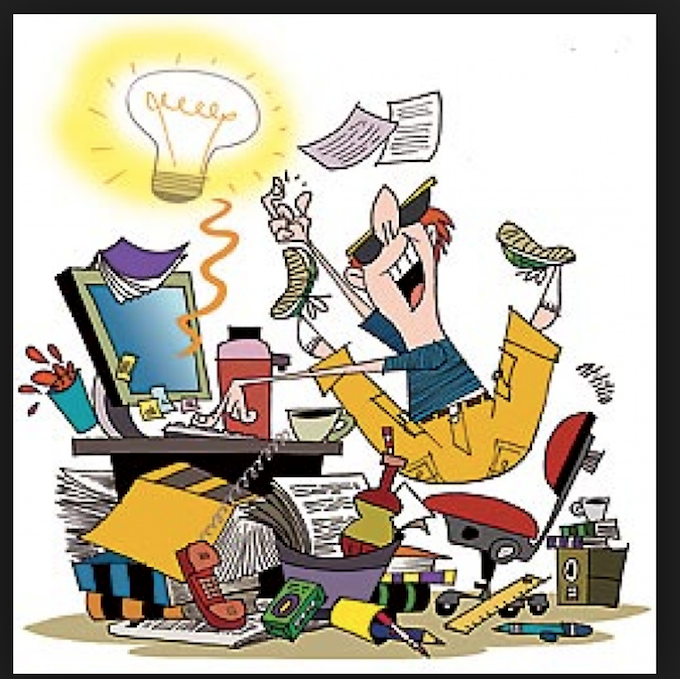 Pesquisas comprovam que a bagunça criativa traz inovação para os negócios