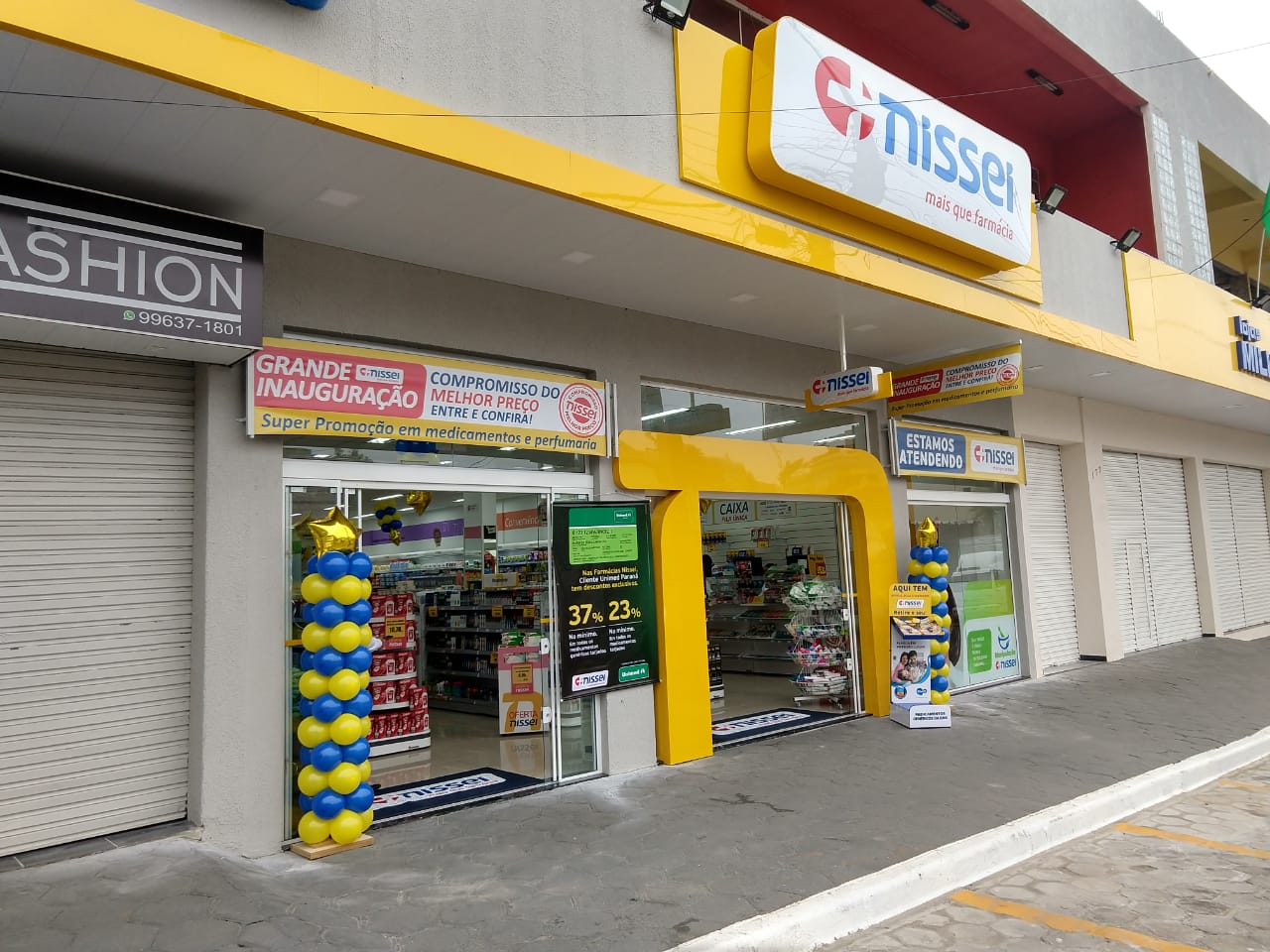 Nissei inaugura farmácia em Rio Branco do Sul
