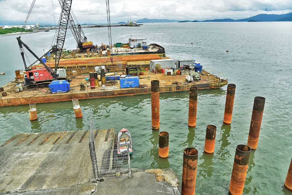 Obra vai triplicar capacidade de exportação do Porto de Paranaguá