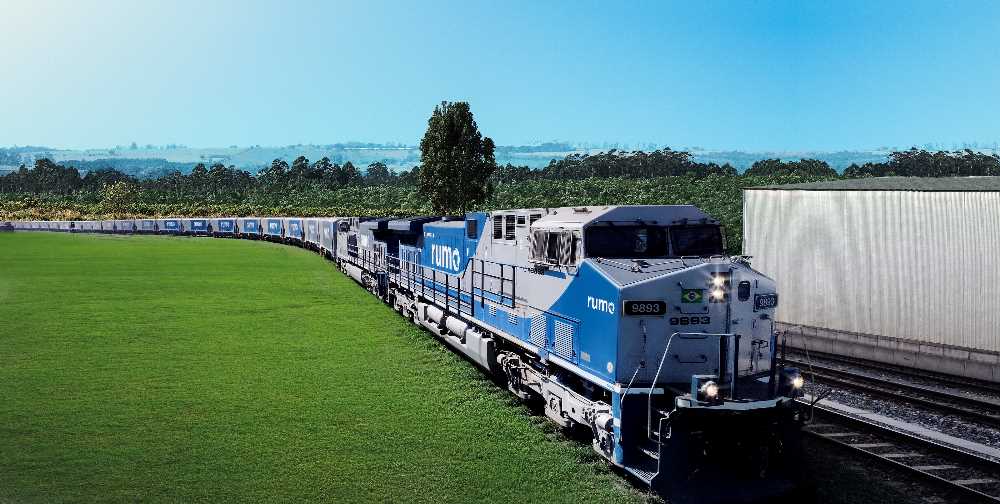 Rumo registra crescimento de 19% no transporte de cargas em novembro