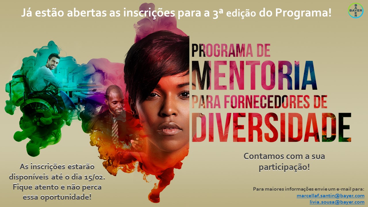 Programa de Mentoria da Bayer capacita PMEs que valorizam inclusão e diversidade