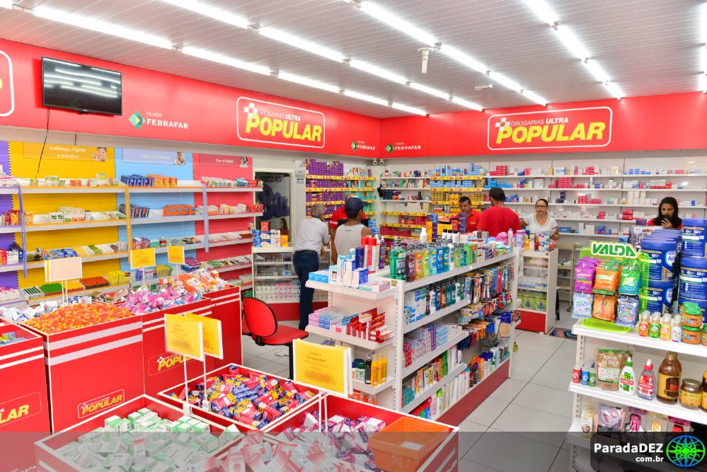 Com modelo inovador,  farmácias populares conquistam mercado