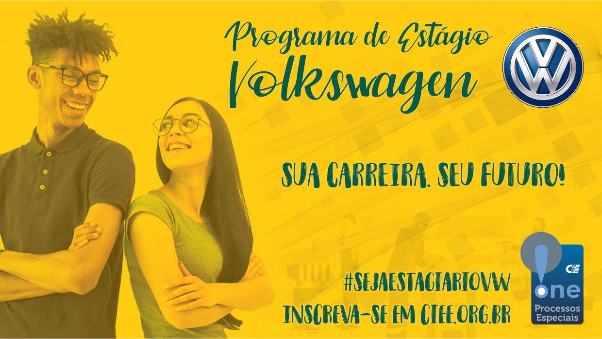 Volkswagen abre inscrições para o Programa de Estágio 2020
