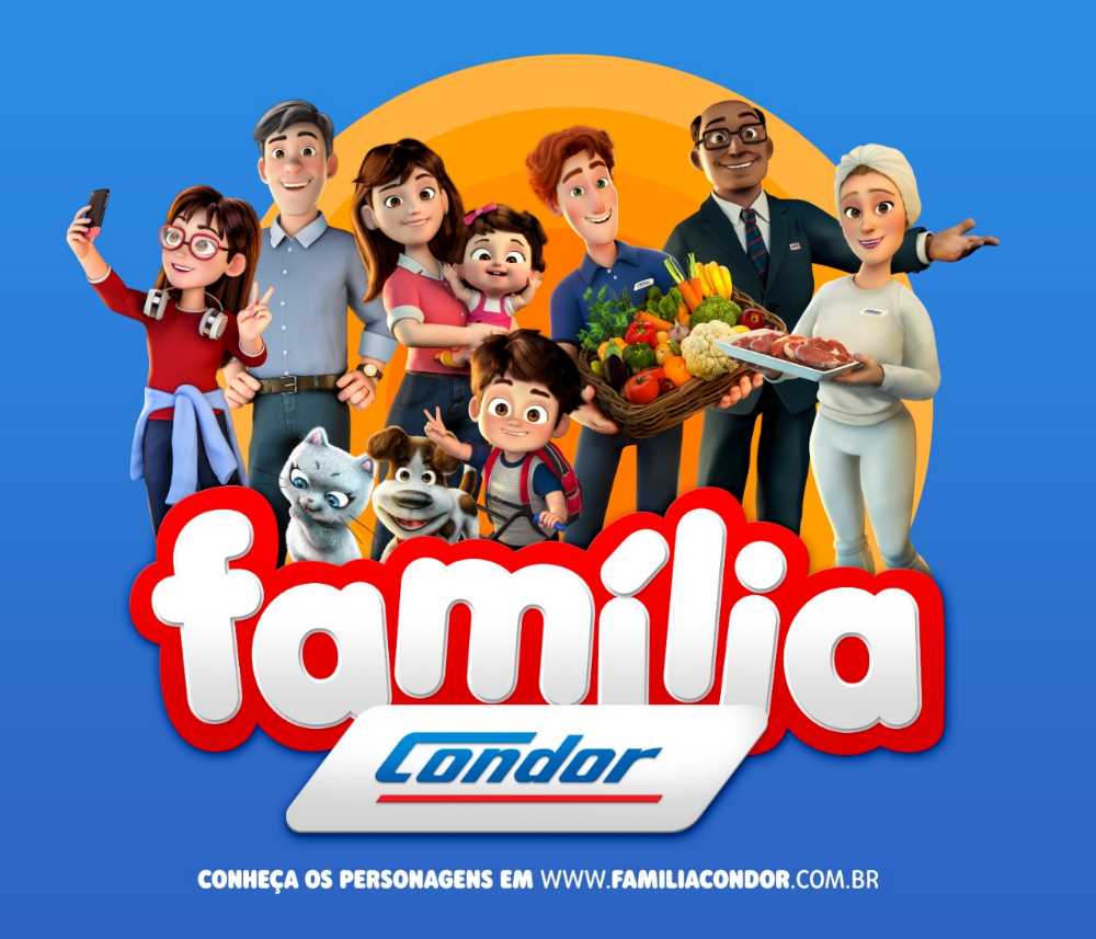 Rede paranaense de supermercados inova e apresenta a primeira campanha do setor no Brasil  em animação 3D