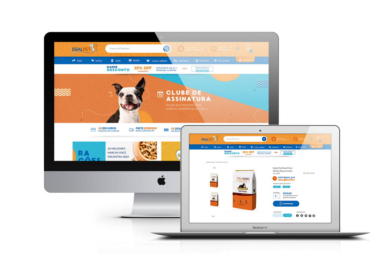 Esalpet lança nova loja virtual com mais de 2,5 mil itens