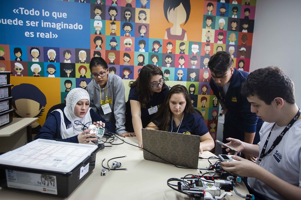 Colégios apostam em espaços criativos para apoiar  formação de profissionais dinâmicos