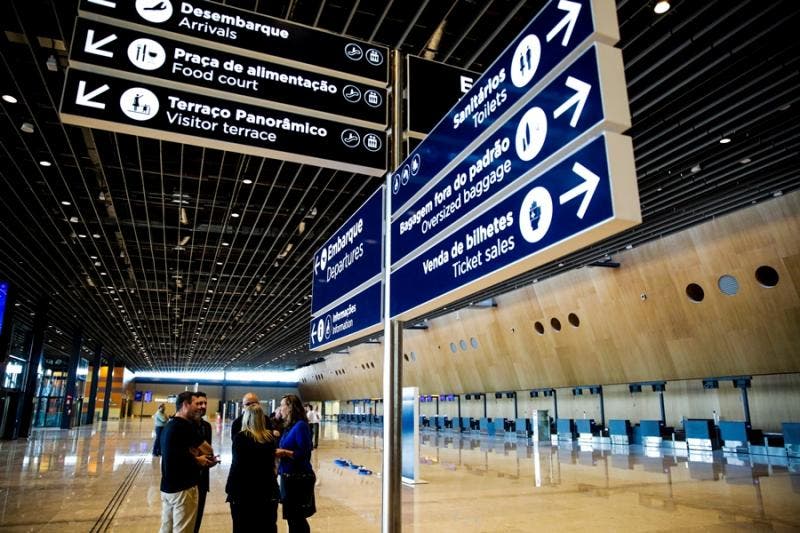 Circulação de pessoas em aeroportos cresce 56,4%