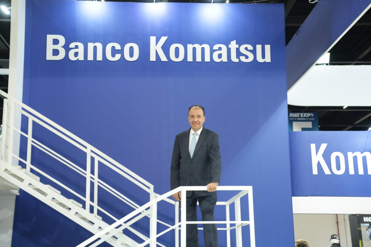 Banco Komatsu atinge marco de mil máquinas novas financiadas