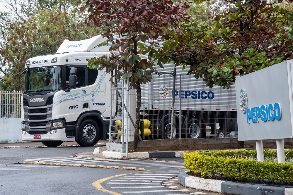 PepsiCo investe em frota sustentável com foco na redução de emissão de gases de efeito estufa