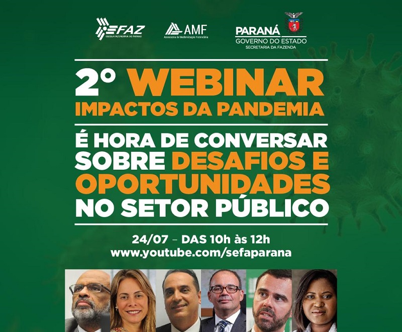 Secretários da Fazenda de cinco estados debaterão impactos da pandemia