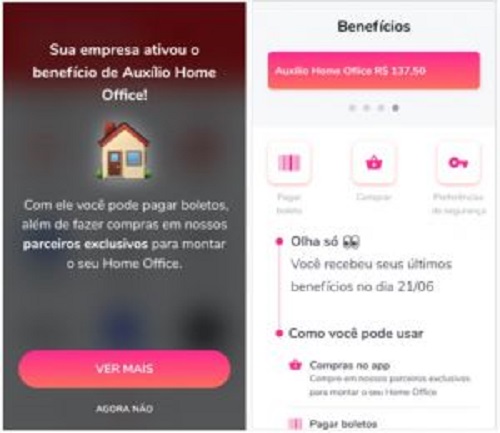 Ferramenta permite que profissionais recebam valores no aplicativo para pagar contas residenciais