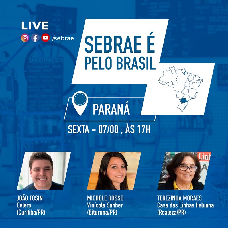 Sebrae “viaja” pelo país com  histórias de empreendedores de sucesso