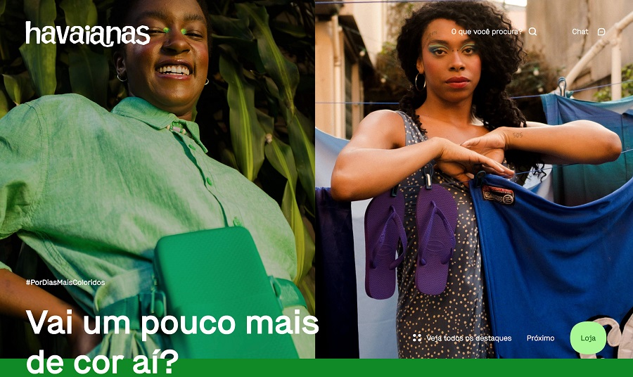 Havaianas lança sua Digital FlagShip Store e leva experiência de compra para 38 países
