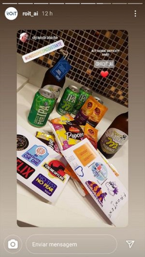 Com pipoca, cappuccino e cerveja empresa otimiza home office e conquista colaboradores