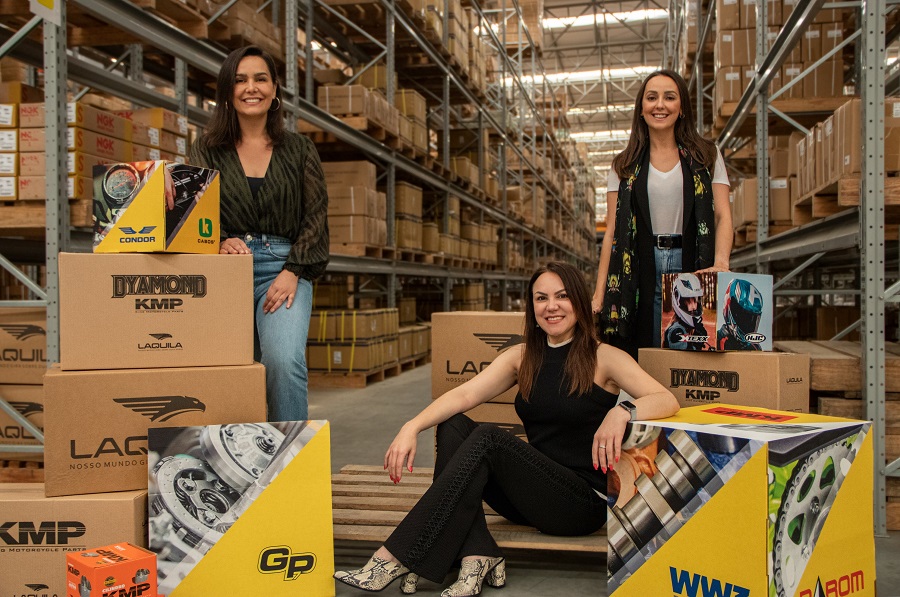 Conheça as mulheres que comandam a empresa líder do mercado de motopeças na América Latina