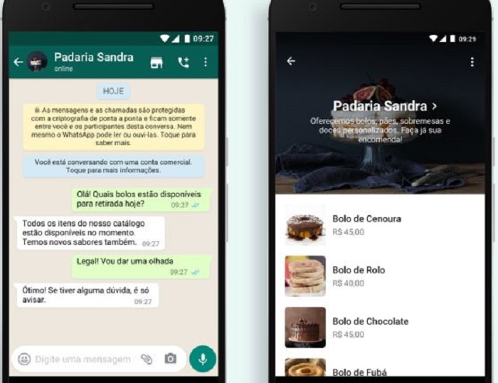 Novo botão de compras do Whatsapp começa a funcionar nesta terça-feira
