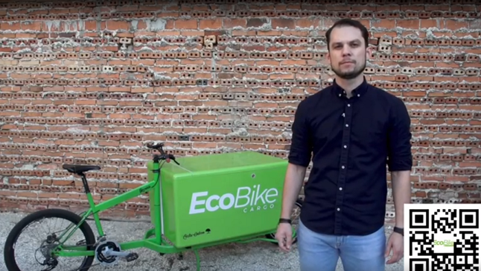 Startup usa bicicleta como alternativa de transporte sustentável para cargas em Curitiba
