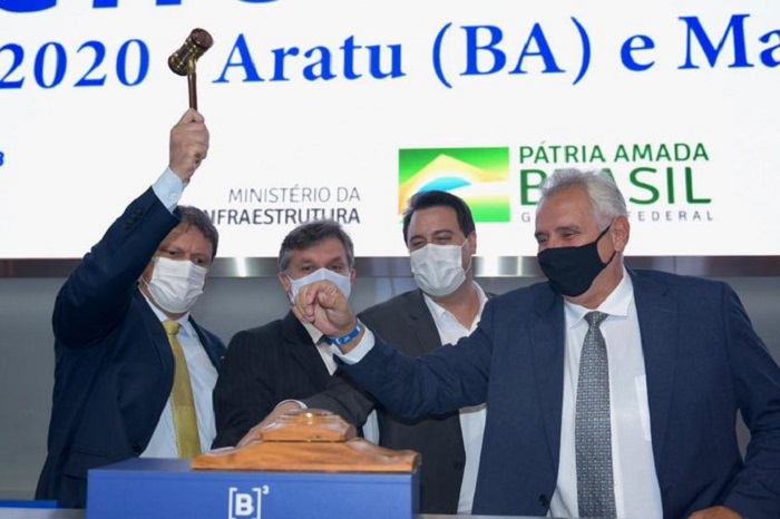 Leilões de 4 terminais portuários rendem R$ 87,5 milhões