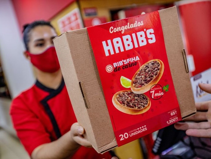 Grupo Habib’s lança linha de congelados