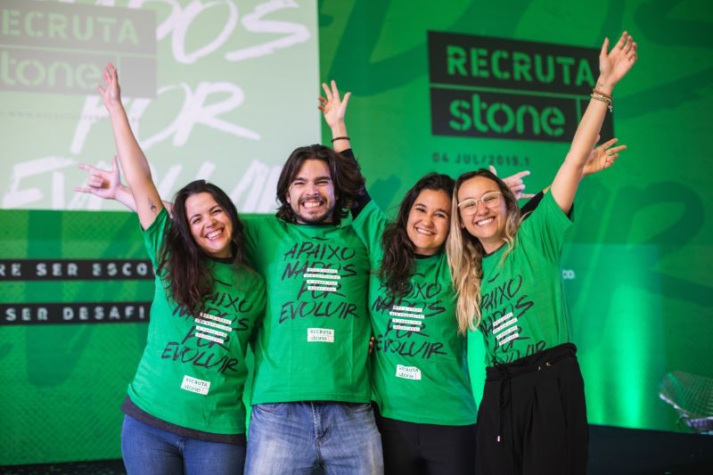 Programa da Stone propõe formar candidatos e contratar boa parte deles