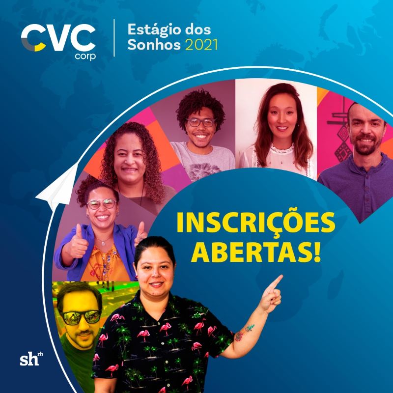 CVC Corp abre inscrições para Programa de Estágio com foco em diversidade