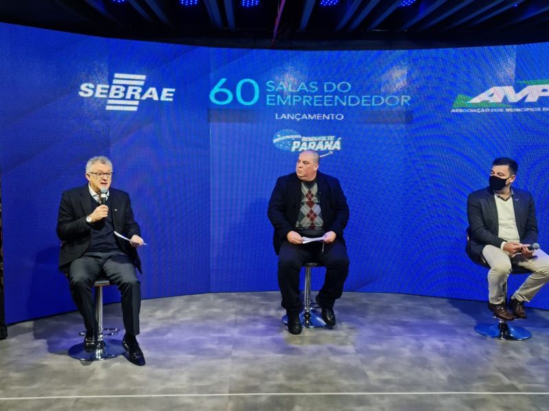 Sebrae/PR e AMP firmam parceria para 60 novas Salas do Empreendedor