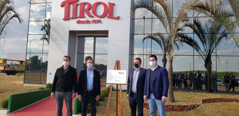 Tirol rompe fronteiras com investimento em fábrica no Paraná