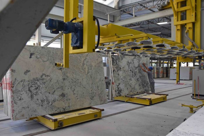 Exportações de rochas ornamentais aumentam 44% no 1º semestre