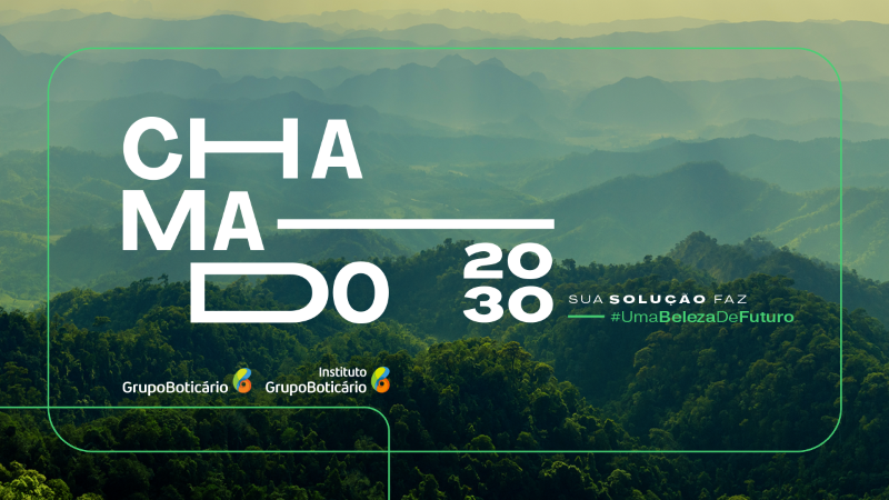 Grupo Boticário divulga chamado aberto para resolução de problemas socioambientais