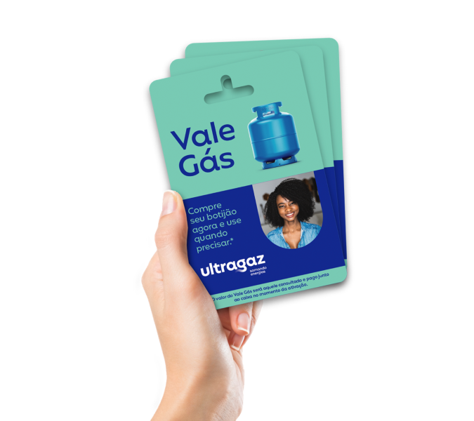 Ultragaz lança novo Cartão Vale Gás