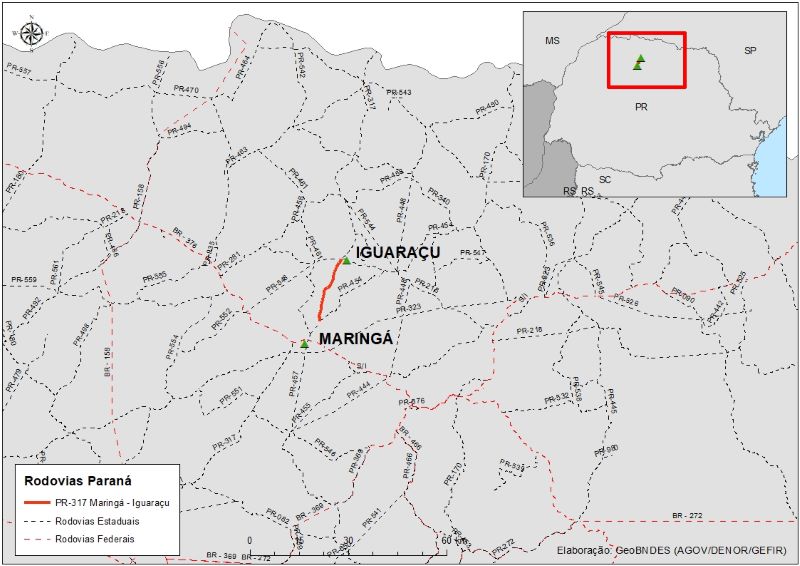BNDES financia obras em 153,6 km de rodovias em SC e PR