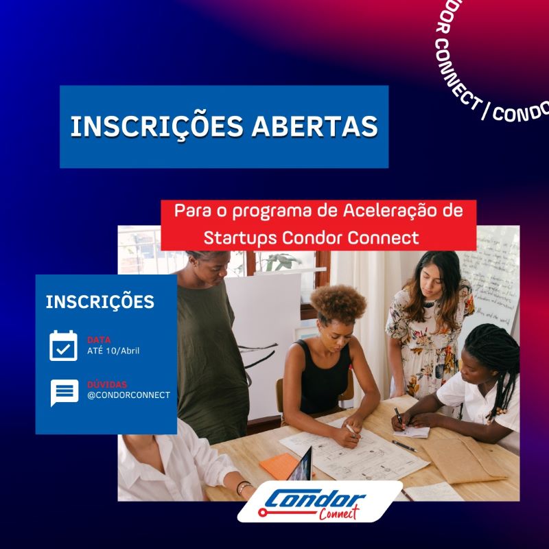 Condor Connect inicia seleção de startups para programa de aceleração de 2022