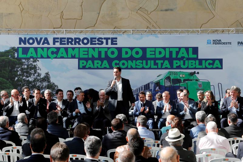 Paraná divulga edital de leilão da Nova Ferroeste