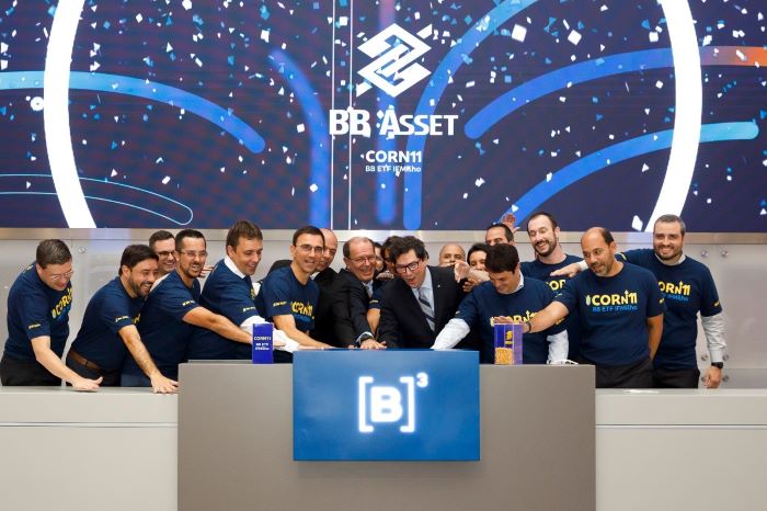 B3 passa a negociar primeiro ETF referenciado ao novo índice de contratos futuros de milho