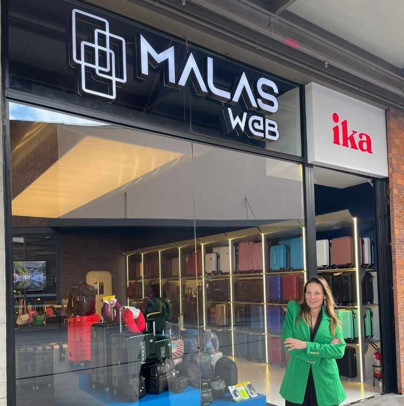 Malas Web inaugura loja conceito