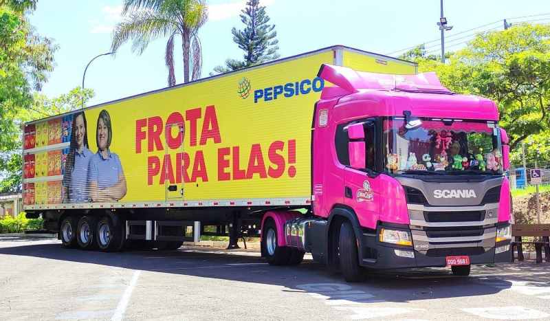 Programa da Pepsico incentiva mulheres a serem caminhoneiras