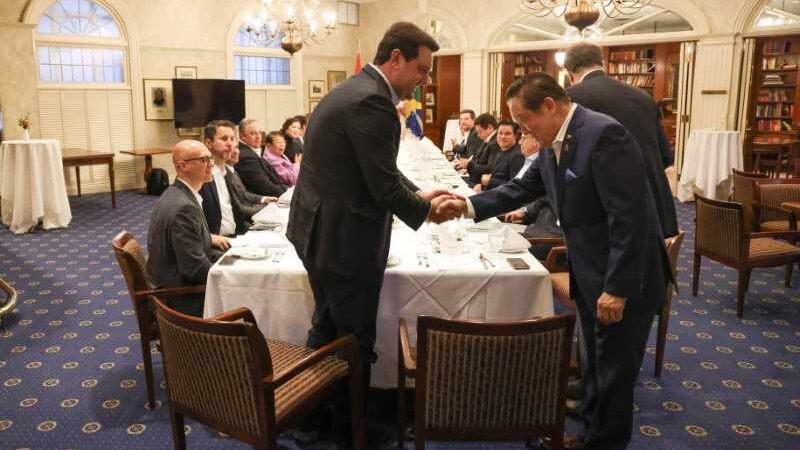 Governador destaca potencial logístico do Paraná a investidores de Toronto