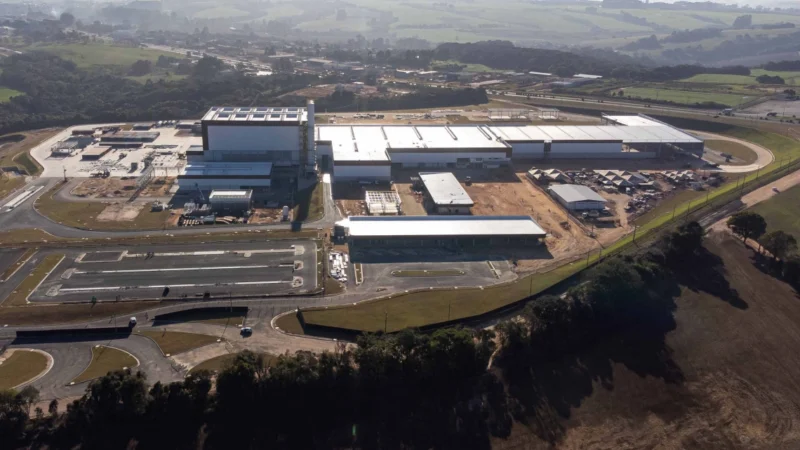Com investimento de R$ 870 milhões, fábrica da Ambev em Carambeí está 80% pronta