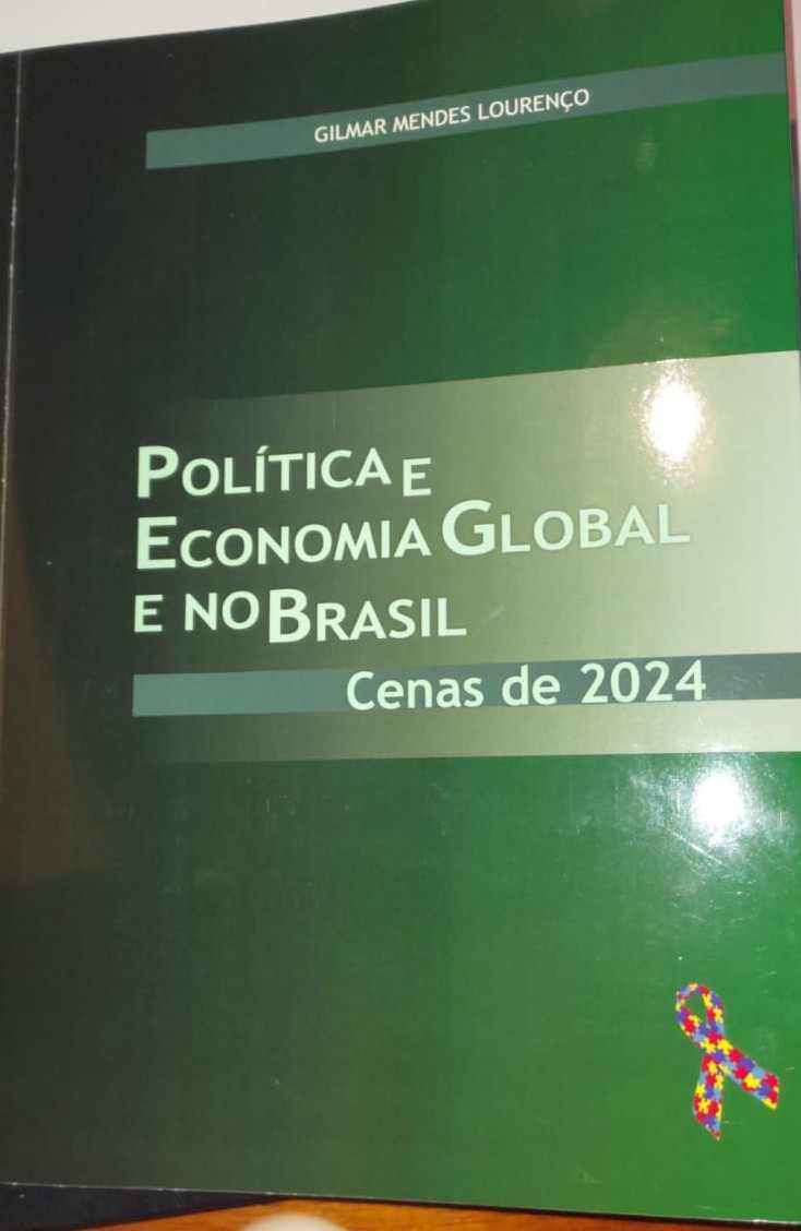 Economista Gilmar Mendes Lourenço lança novo livro