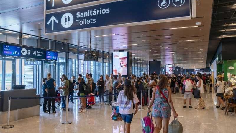 Quatro aeroportos do Sul batem recorde histórico de passageiros no acumulado de 2025