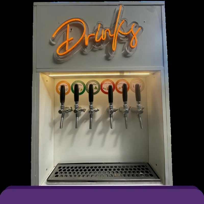Franquia lança máquinas de drinks que encantam convidados e atraem empreendedores
