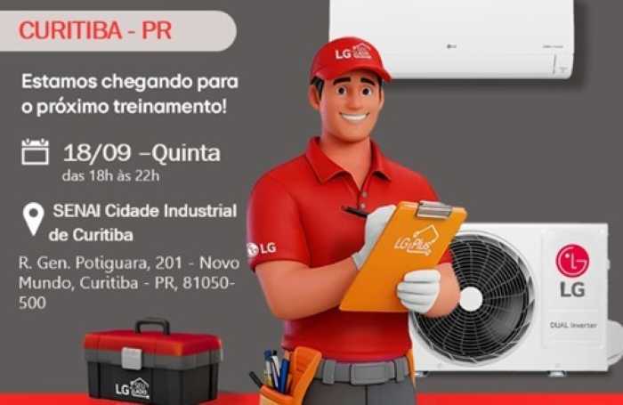 Curitiba recebe Roadshow LG para instaladores