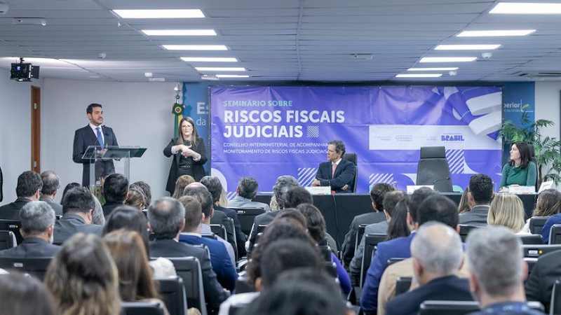 AGU, Fazenda e Planejamento lançam diagnóstico sobre riscos fiscais judiciais