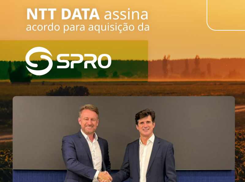 NTT DATA firma acordo para adquirir SPRO, fortalecendo cobertura em SAP para o agronegócio