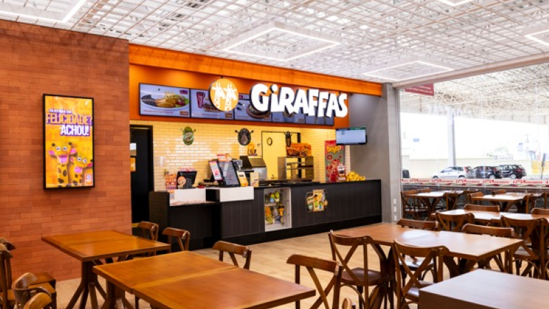 Giraffas direciona investimentos em tecnologia para fortalecer experiência do cliente e eficiência da rede