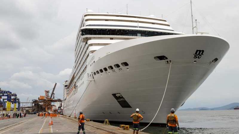 Temporada de cruzeiros pode trazer 36% mais turistas ao Litoral do Paraná