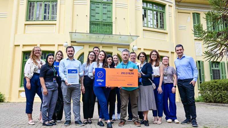 Troco Amigo da Panvel repassa mais de R$ 293 mil ao Hospital Pequeno Príncipe