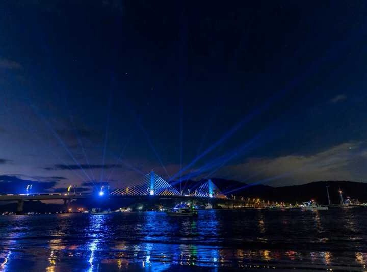 Inaugurada ponte de Guaratuba com 1.240 metros e investimento de R$ 400 milhões