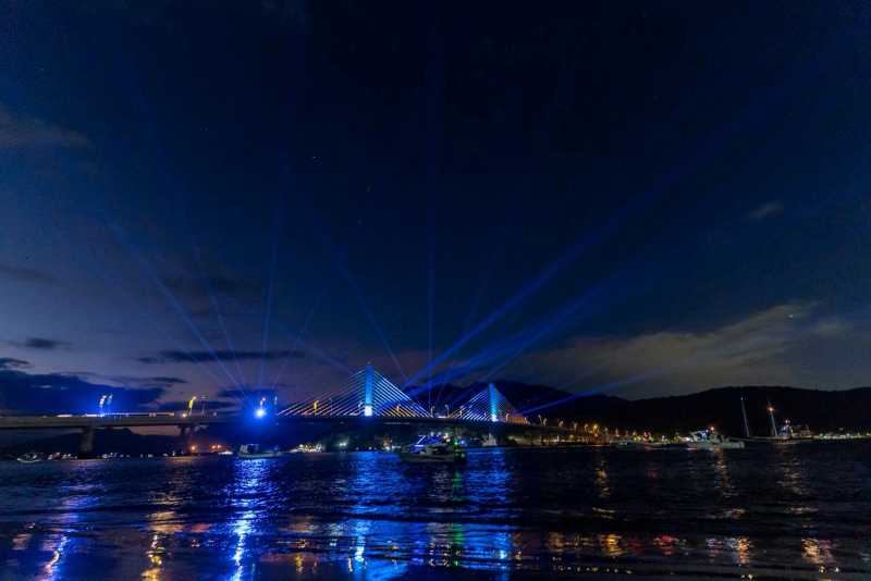 Inaugurada ponte de Guaratuba com 1.240 metros e investimento de R$ 400 milhões