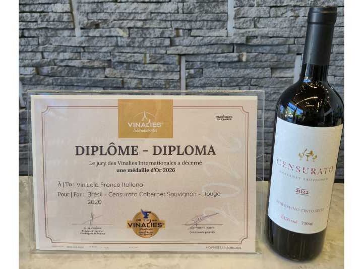 Vinícola de Colombo conquista ouro na França e confirma potencial do enoturismo no Paraná